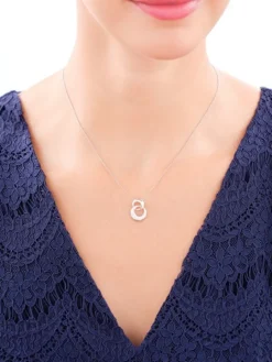 Zawieszka srebrna - koła