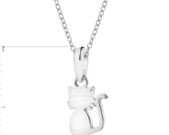 Zawieszka srebrna - kot