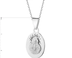 Zawieszka srebrna - medalik szkaplerz