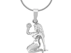 Zawieszka srebrna - Panna