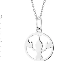 Zawieszka srebrna - Rak