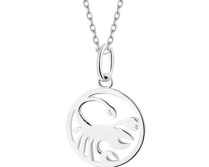 Zawieszka srebrna - Skorpion