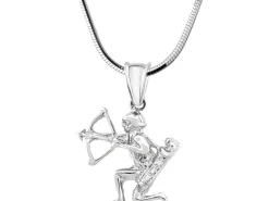 Zawieszka srebrna - Strzelec