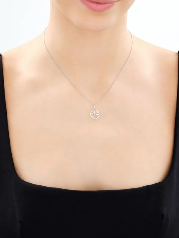 Zawieszka srebrna - Waga