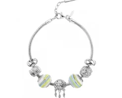 Zawieszka srebrna beads - stoper