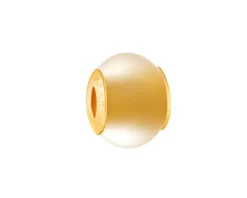 Zawieszka srebrna beads ze szkłem murano