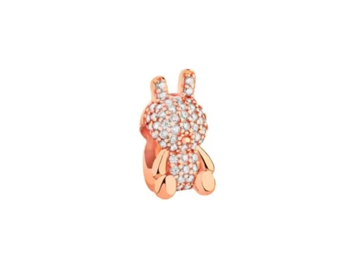 Zawieszka srebrna beads z cyrkoniami - rozgwiazda