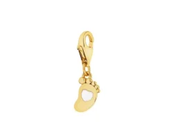 Zawieszka srebrna charms - stópka