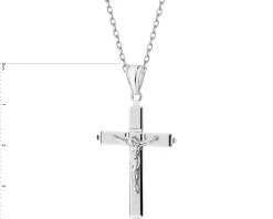 Zawieszka srebrna krzyż
