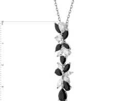 Zawieszka srebrna z cyrkoniami