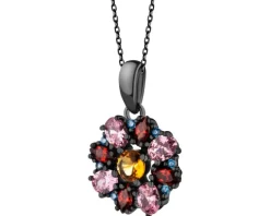 Zawieszka srebrna z cyrkoniami