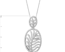 Zawieszka srebrna z cyrkonią - aniołek