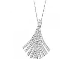 Zawieszka srebrna z cyrkoniami