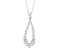 Zawieszka srebrna z cyrkoniami