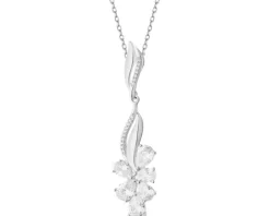 Zawieszka srebrna z cyrkoniami