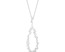 Zawieszka srebrna z cyrkoniami