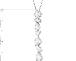 Zawieszka srebrna z cyrkoniami