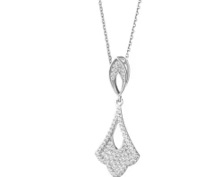 Zawieszka srebrna z cyrkoniami