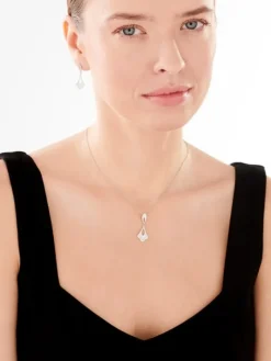 Zawieszka srebrna z cyrkoniami