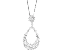 Zawieszka srebrna z cyrkoniami