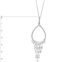 Zawieszka srebrna z cyrkoniami