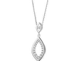 Zawieszka srebrna z cyrkoniami