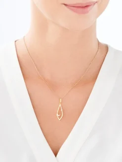 Zawieszka srebrna z cyrkoniami