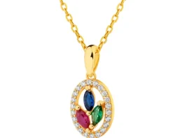 Zawieszka srebrna z cyrkoniami