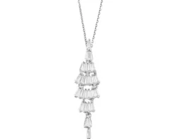 Zawieszka srebrna z cyrkoniami