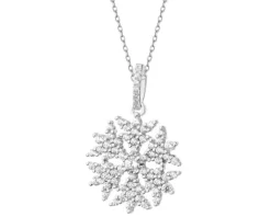 Zawieszka srebrna z cyrkoniami