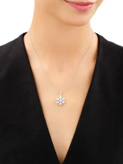 Zawieszka srebrna z cyrkoniami