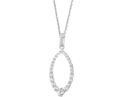 Zawieszka srebrna z cyrkoniami