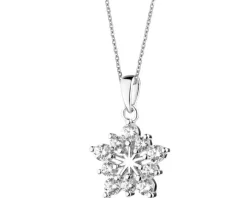 Zawieszka srebrna z cyrkoniami