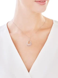 Zawieszka srebrna z cyrkoniami