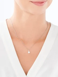 Zawieszka srebrna z cyrkoniami