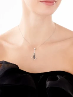 Zawieszka srebrna z cyrkoniami