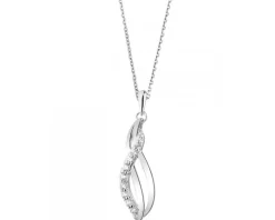 Zawieszka srebrna z cyrkoniami