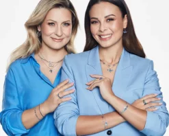 Zawieszka srebrna z cyrkoniami - koliber