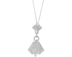 Zawieszka srebrna z cyrkoniami