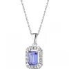 Zawieszka z białego złota z brylantami - 2,21 ct - próba 750