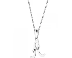 Zawieszka z białego złota z diamentami i onyksem - próba 585