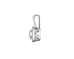 Zawieszka z białego złota z brylantami - 0,42 ct - próba 750