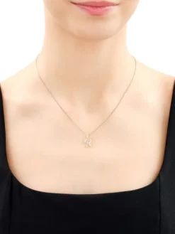 Zawieszka z żółtego złota z diamentem - puzderko - 0,01 ct - próba 585