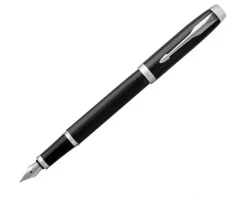 Zestaw Pióro + Długopis Parker IM Czarny CT w Pudełku z Etui