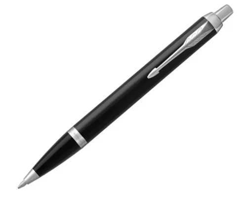 Zestaw Pióro + Długopis Parker IM Czarny CT w Pudełku z Etui