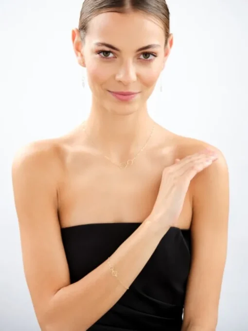 Złota bransoletka