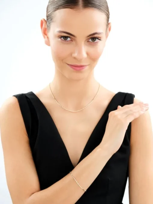 Złota bransoletka