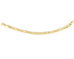 Złota bransoletka - figaro