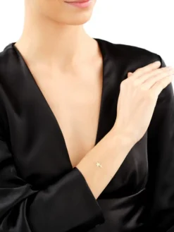 Złota bransoletka - gwiazdy