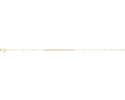 Złota bransoletka - kulki